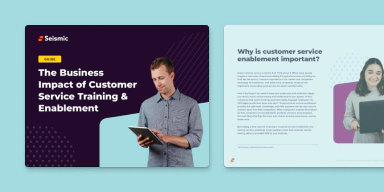 The Business Impact of Customer Service Training and Enablement