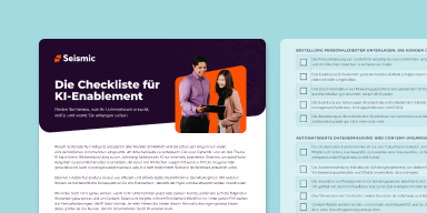 Die Checkliste für KI-Enablement