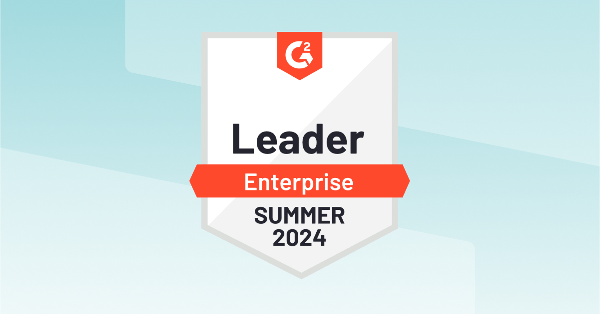 Summer 2024 G2 Enterprise Grid® for Sales Enablement Software 